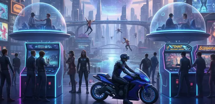 تکنولوژی‌های نوین در صنعت سرگرمی؛ از دستگاه‌های آرکید تا واقعیت مجازی در پلانیا